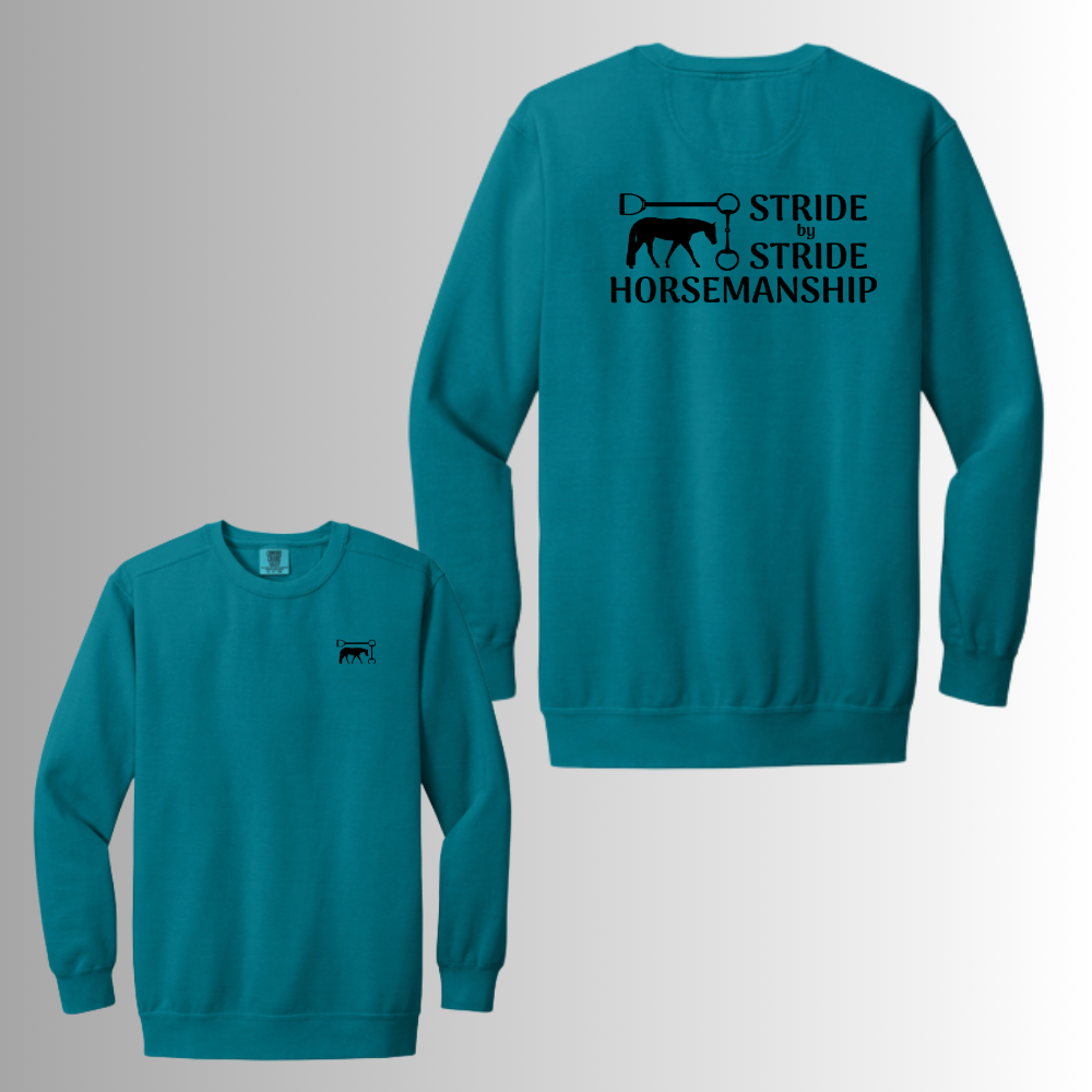Stride by Stride Comfort Colors ® Ring Spun Crewneck Sweatshirt