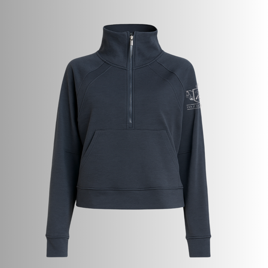 Fan Z Half-Zip Thumbhole Pullover