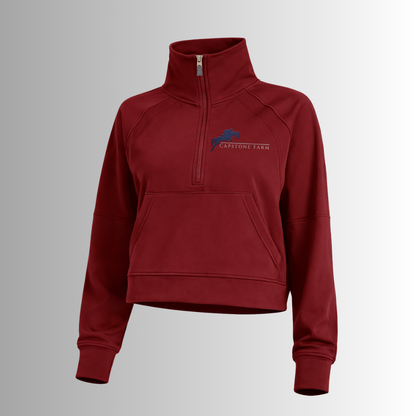 CpF Quarter Zip Thumbhole Pullover