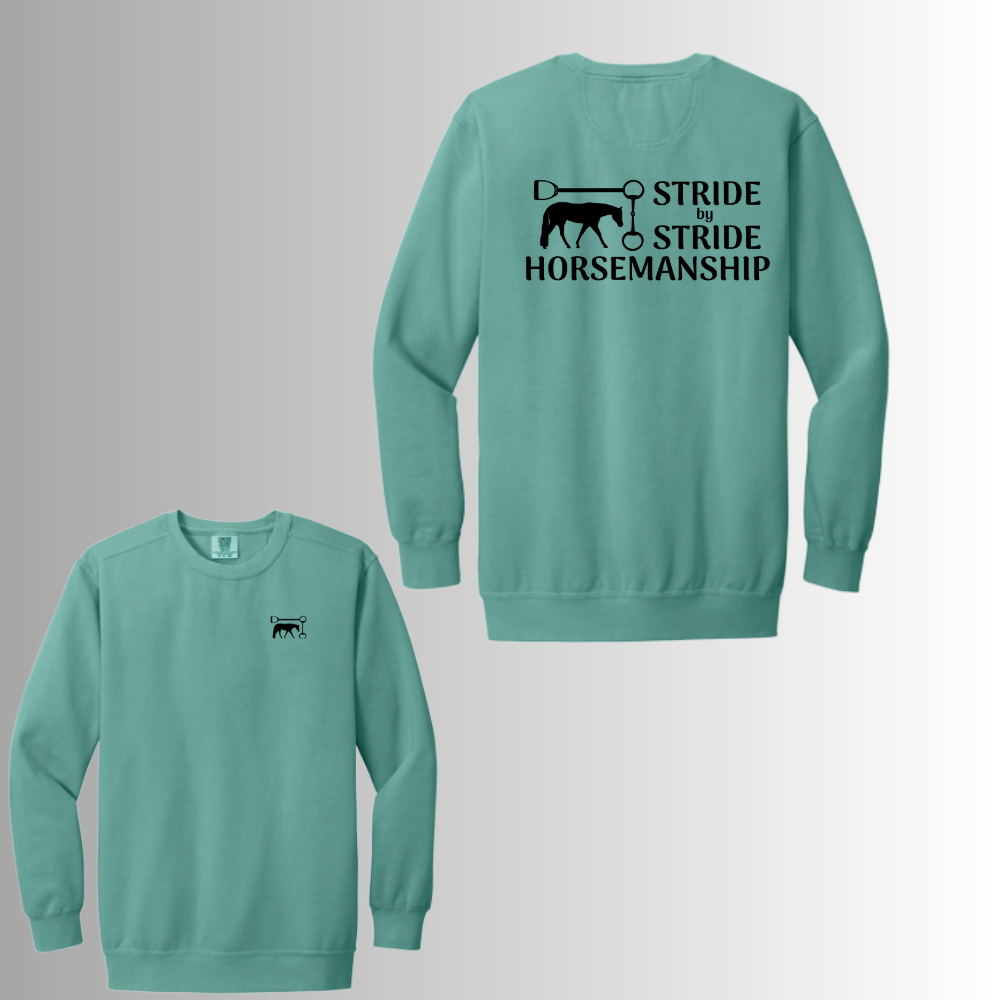 Stride by Stride Comfort Colors ® Ring Spun Crewneck Sweatshirt
