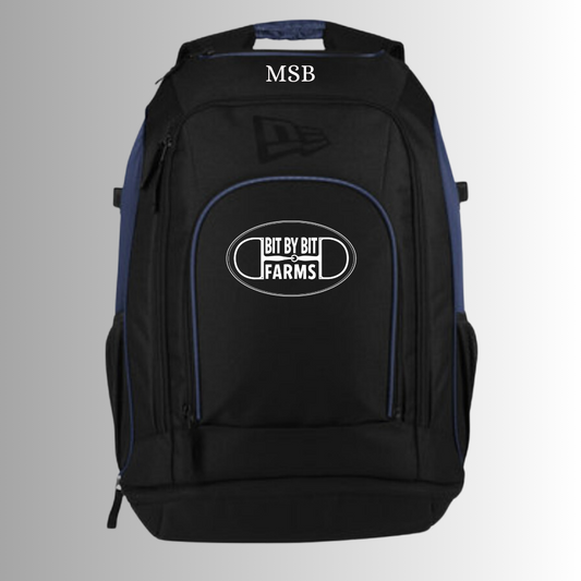 Bit by Bit New Era Backpack