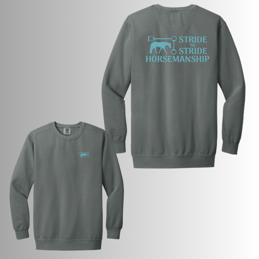 Stride by Stride Comfort Colors ® Ring Spun Crewneck Sweatshirt