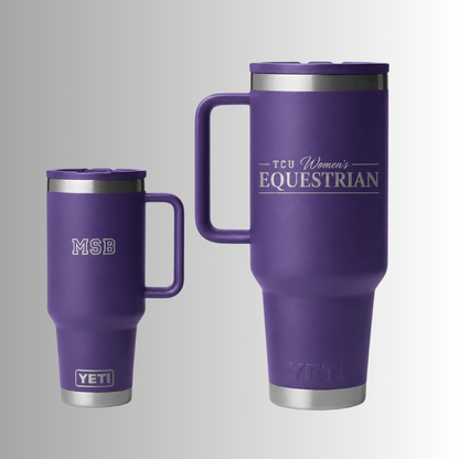TCU Fans 20 oz Yeti Coffee Tumbler