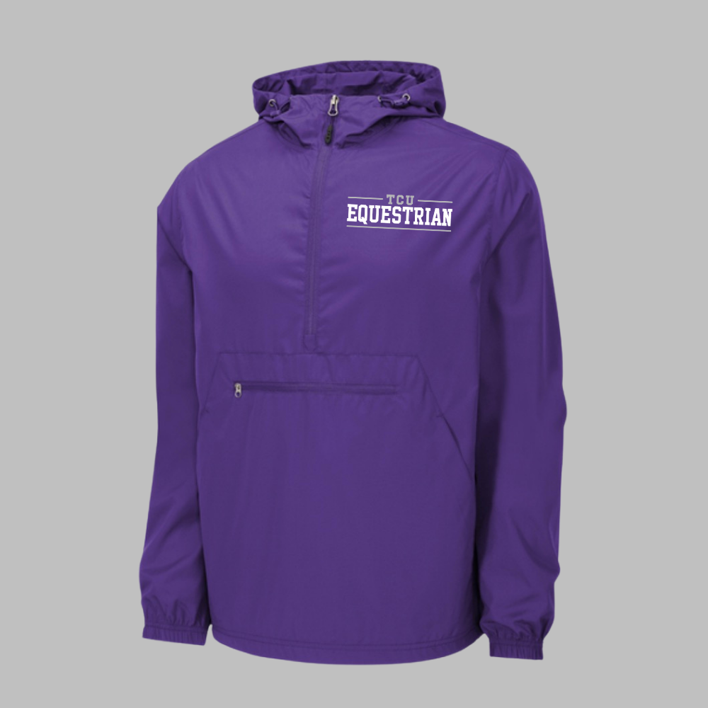 TCU Fans Packable Anorak