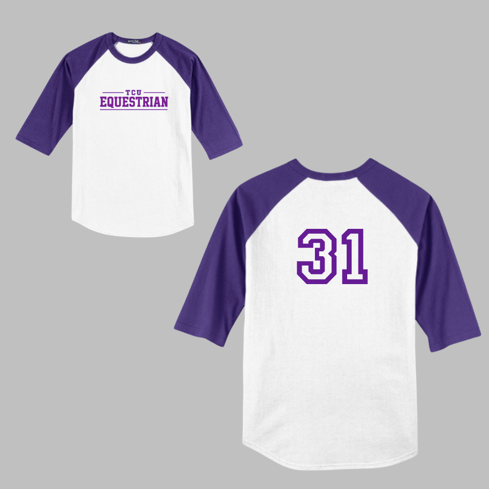 TCU Fans Colorblock Jersey Tee