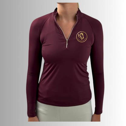 KJE Scallop Collar Wicking Sunshirt by 70degrees.life