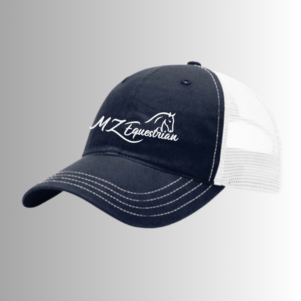 MZE Richardson 111 Garment Washed Trucker Cap