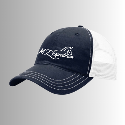 MZE Richardson 111 Garment Washed Trucker Cap