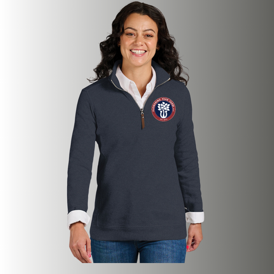 FPF Women's Charles River 1/4 Zip Pullover
