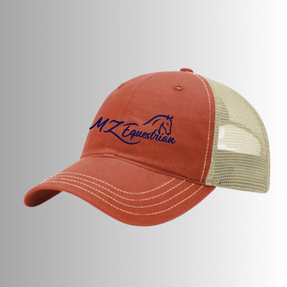 MZE Richardson 111 Garment Washed Trucker Cap