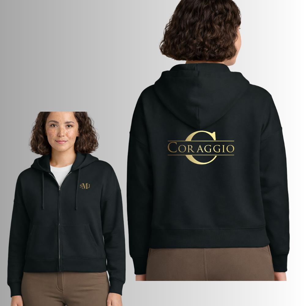 Coraggio Stanley/Stella Women’s Stella Ida Full-Zip Hooded Sweatshirt