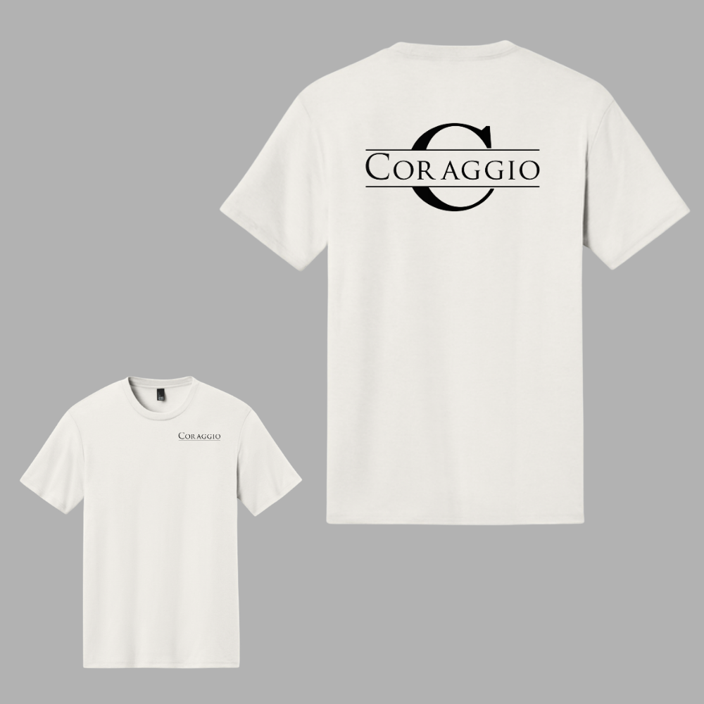 Coraggio Unisex Adult Short Sleeve T-Shirt