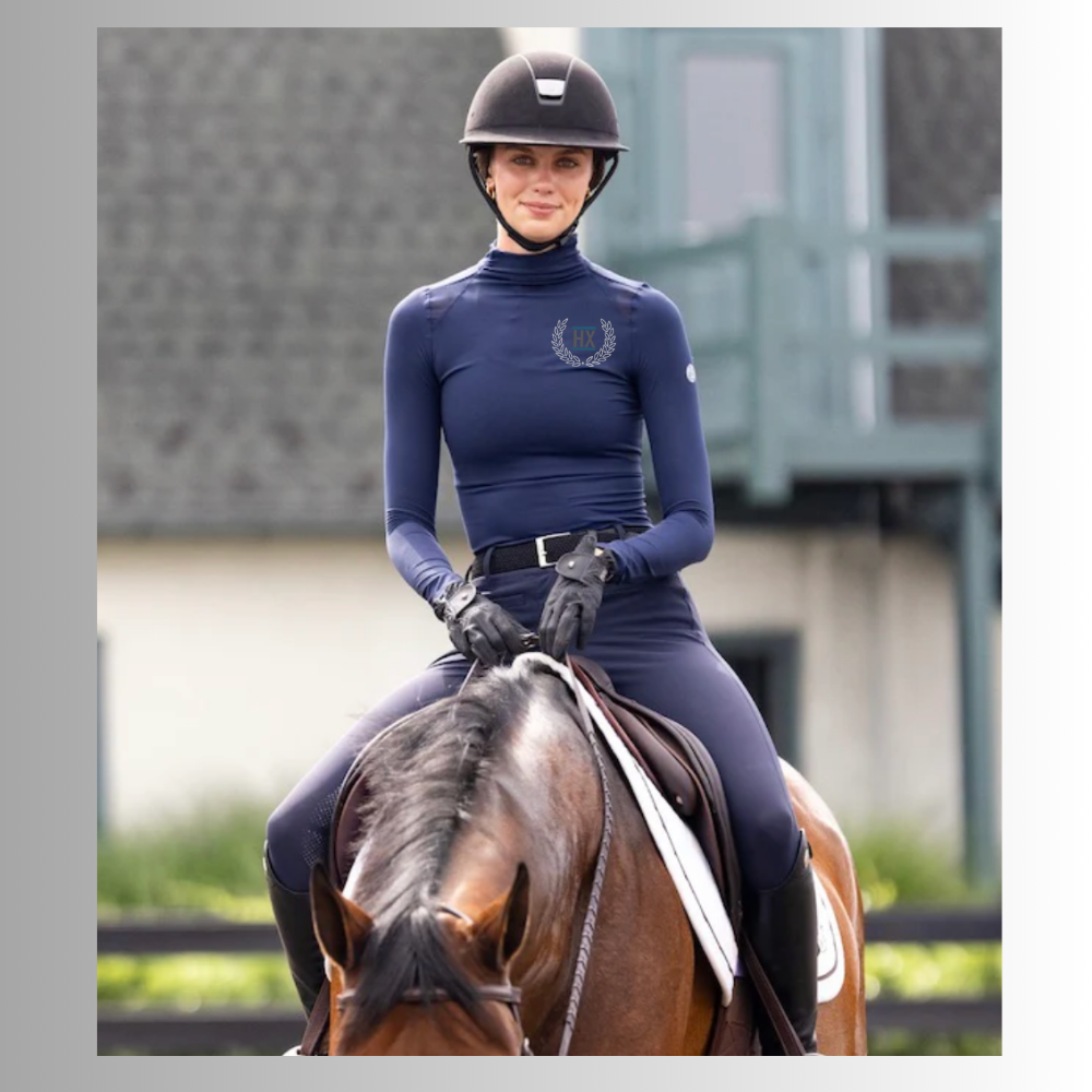 Hickox TKEQ 'CHLOE' High Collar Technical Top