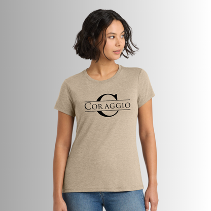 Coraggio District Women's Perfect Weight Tee