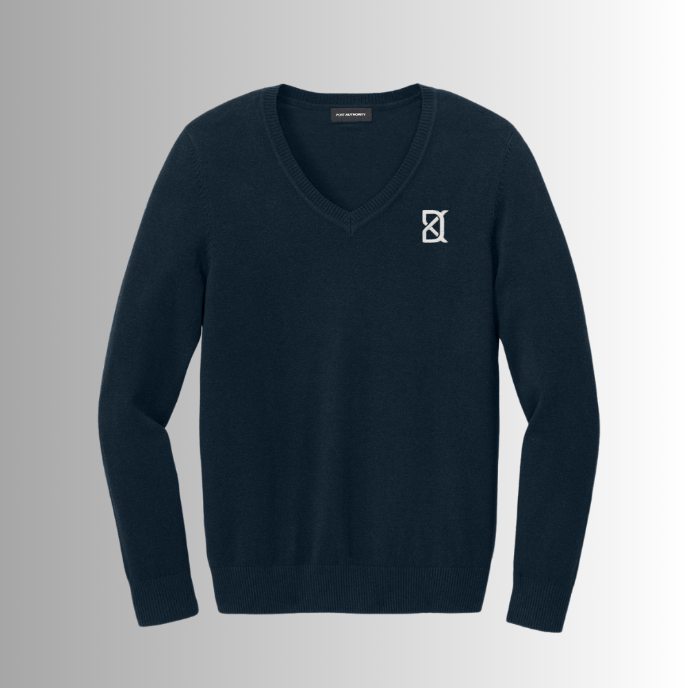 KDE Women's V-neck Sweater