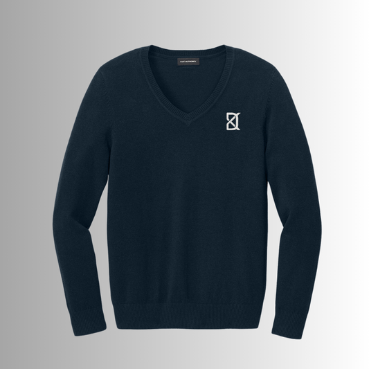 KDE Women's V-neck Sweater