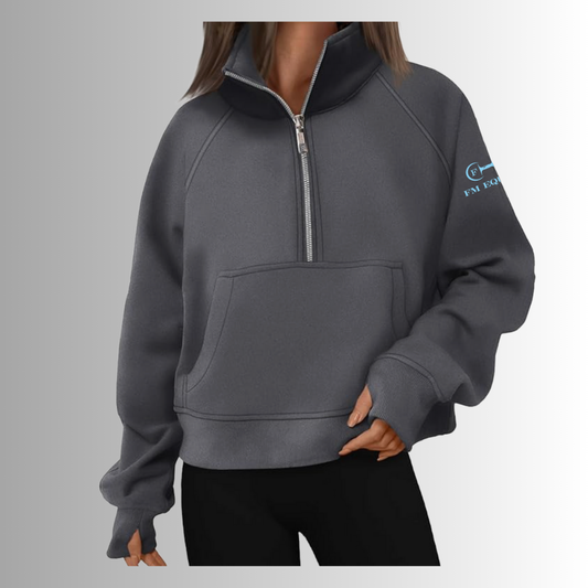 FM Equine Women's Cropped Half-Zip