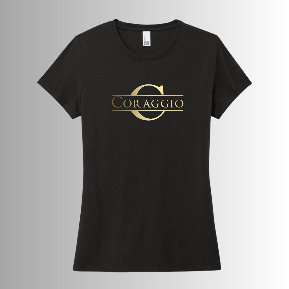 Coraggio District Women's Perfect Weight Tee