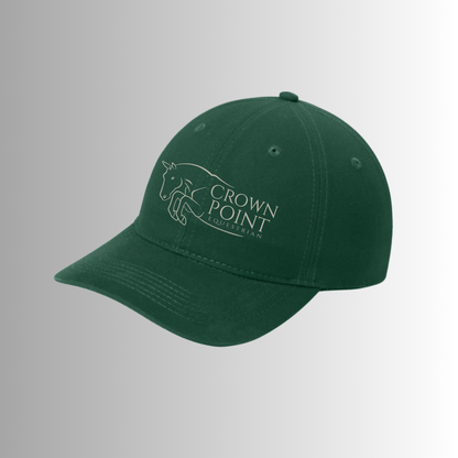 Crown Point Brushed Twill Low Profile Cap