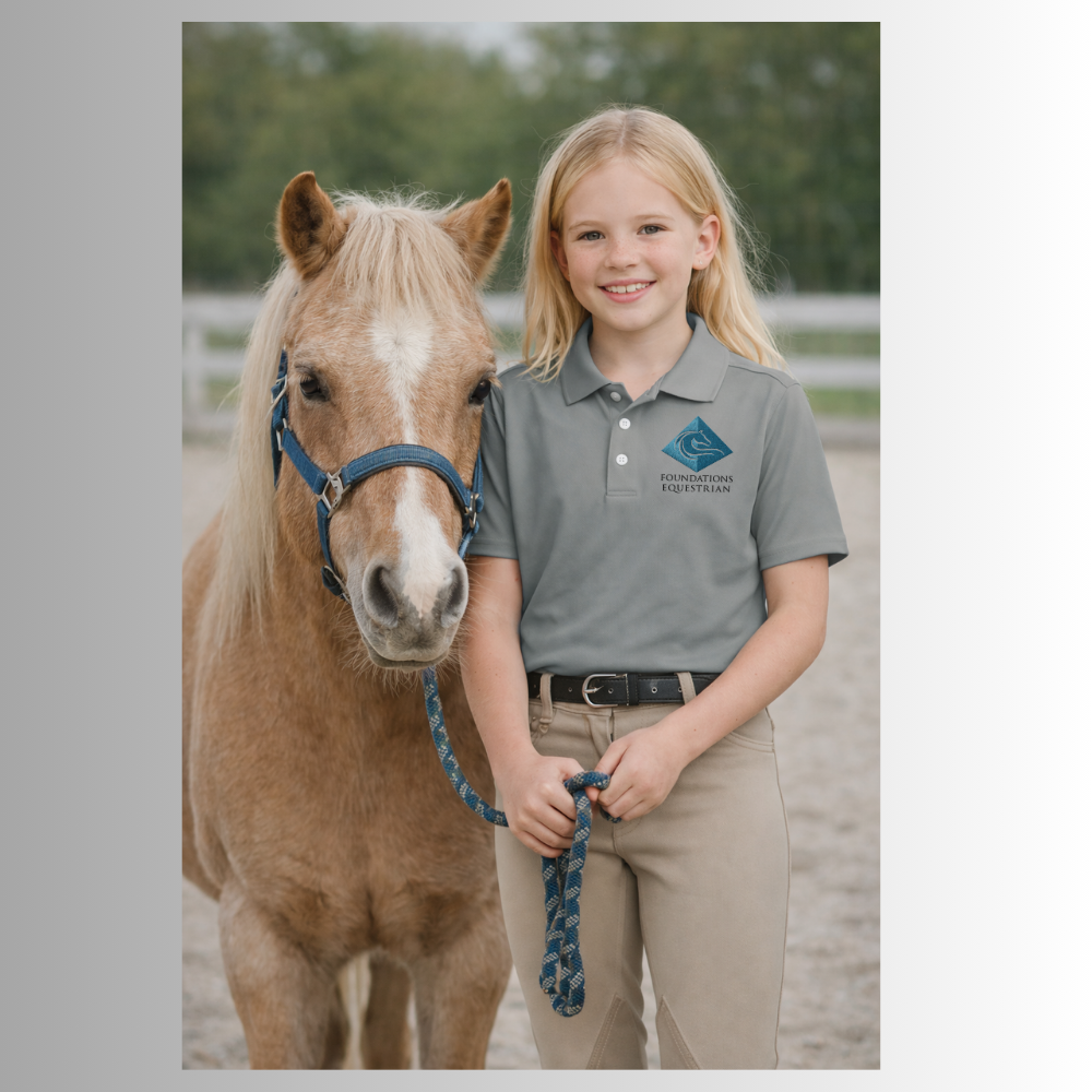 Foundations Youth UV Micropique Polo