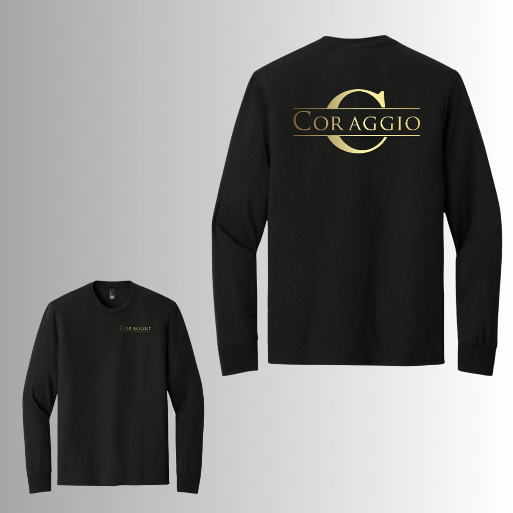 Coraggio Unisex Adult Long Sleeve T-Shirt