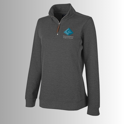 Foundations Women's Charles River Hudson 1/4 Zip Pullover