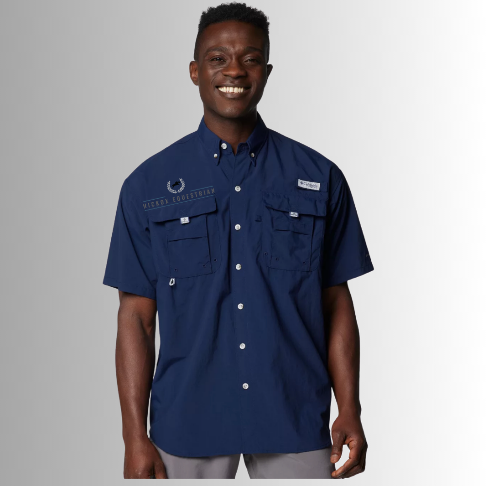 Hickox Men’s PFG Bahama™ II Short Sleeve Shirt