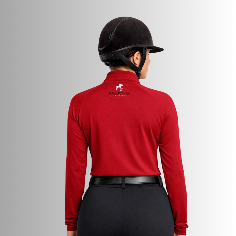 HPM Sport-Tek® Women's Sport-Wick® Stretch 1/4-Zip Pullover