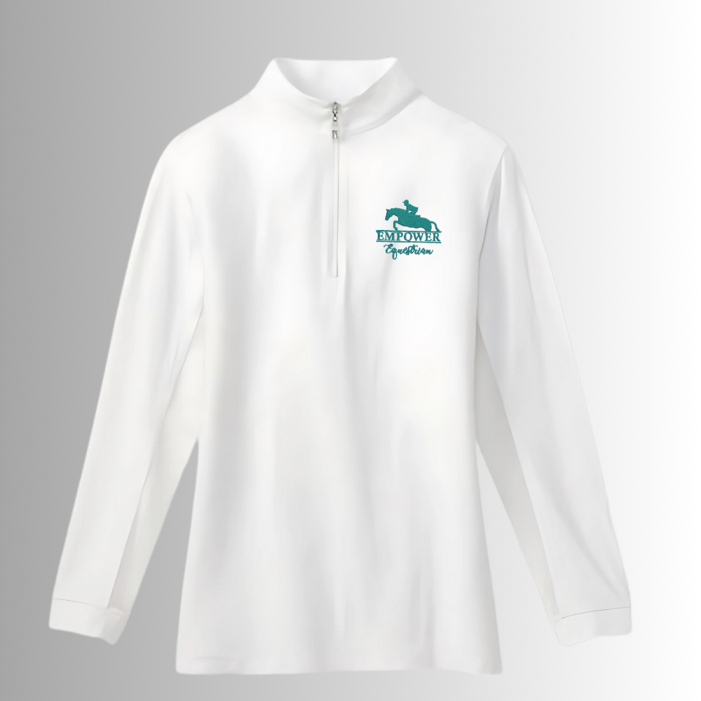 Empower Tailored Sportsman IceFil Long Sleeve Zip Shirt