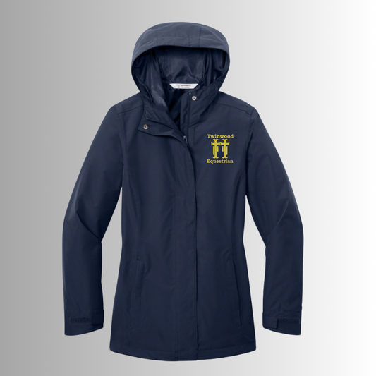Twinwood  Port Authority® Women’s C-FREE® Core Rain Jacket