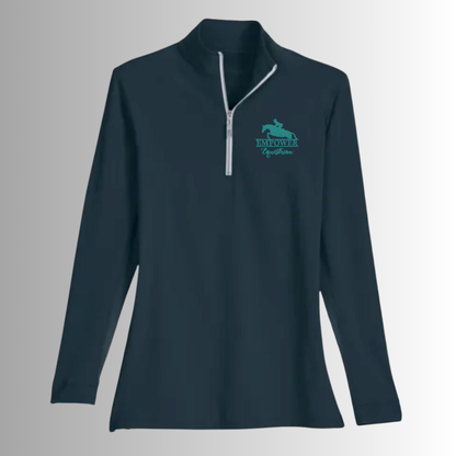 Empower Tailored Sportsman IceFil Long Sleeve Zip Shirt