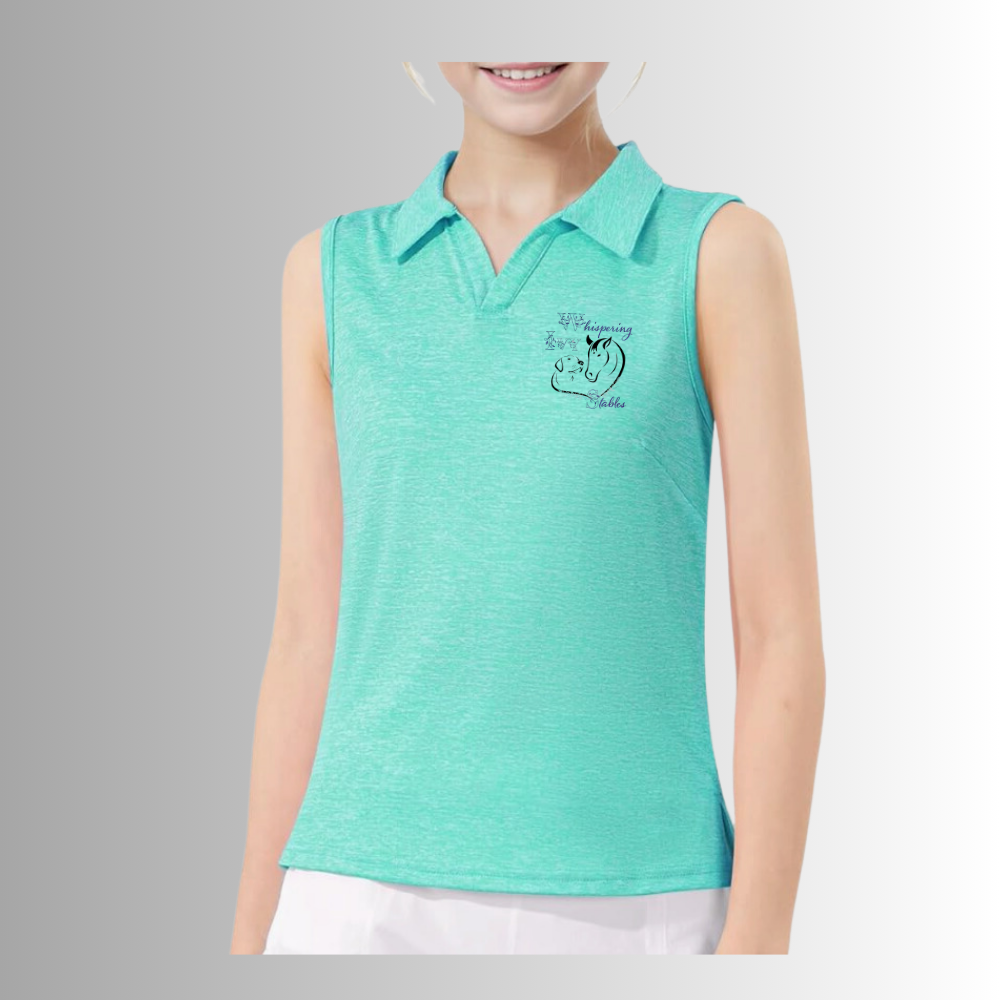 Whispering Ivy Youth Sleeveless Polo