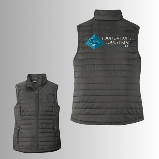 Foundations Women's Packable Puffy Vest