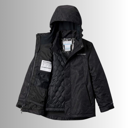 KMB Columbia Girls' Whirlibird Ii Interchange 3-in-1 Jacket