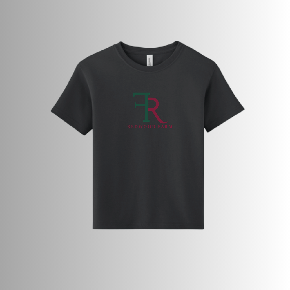 Redwood BELLA+CANVAS® Youth Garment-Dyed Short Sleeve Tee