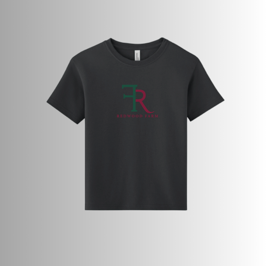 Redwood BELLA+CANVAS® Youth Garment-Dyed Short Sleeve Tee