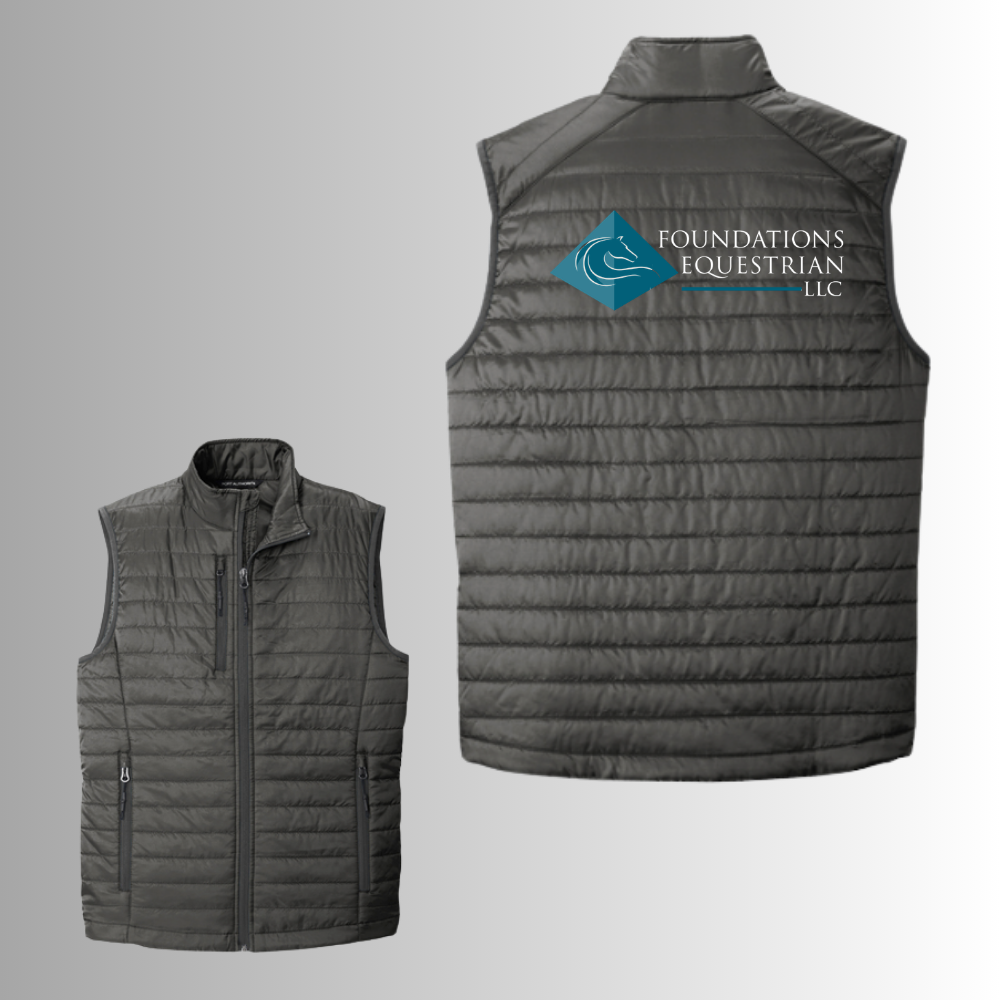 Foundations Men's Packable Puffy Vest