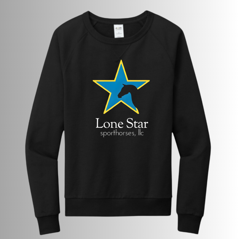 Lone Star Sporthorses Allmade® Unisex Organic French Terry Crewneck Sweatshirt