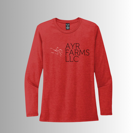 AYR Farms Allmade Women's Cut Long Sleeve Tee