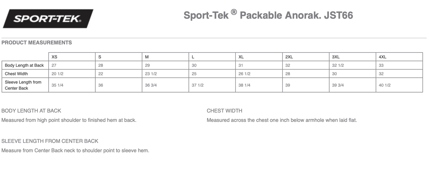 Mondorf Unisex Packable Anorak