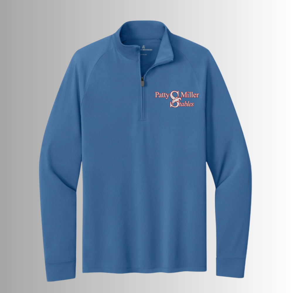Patty Miller Brooks Brothers® Men's Cotton Stretch 1/4-Zip Sweater