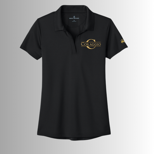 Coraggio Brooks Brothers® Women’s Mesh Pique Performance Polo