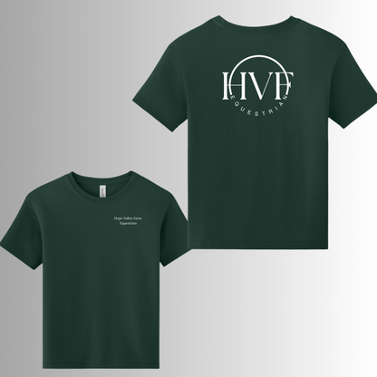 HVF BELLA+CANVAS® Youth 6-Ounce Heavyweight Short Sleeve Tee