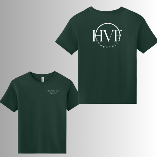 HVF BELLA+CANVAS® Youth 6-Ounce Heavyweight Short Sleeve Tee