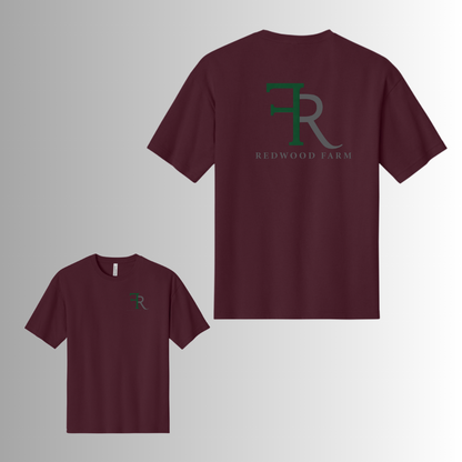 Redwood BELLA+CANVAS® Unisex Garment-Dyed Short Sleeve Tee