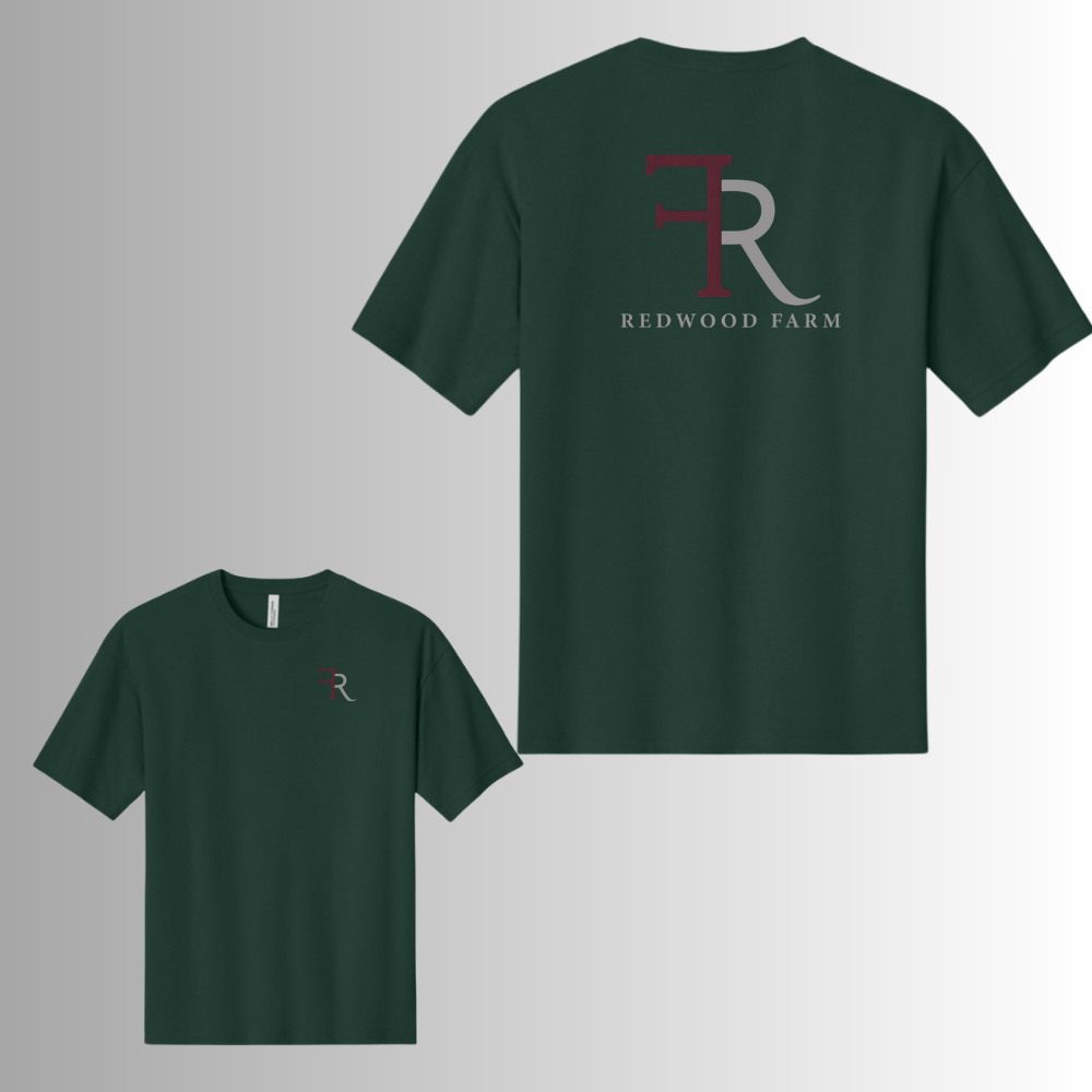 Redwood BELLA+CANVAS® Unisex Garment-Dyed Short Sleeve Tee