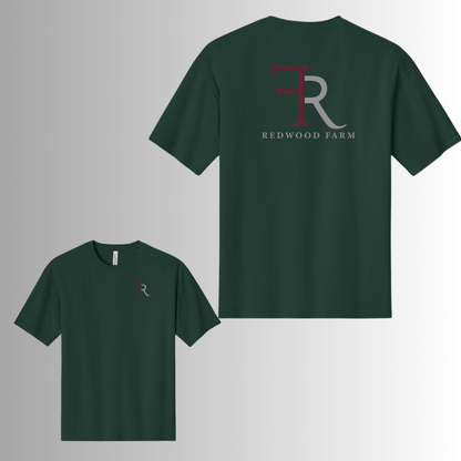 Redwood BELLA+CANVAS® Unisex Garment-Dyed Short Sleeve Tee