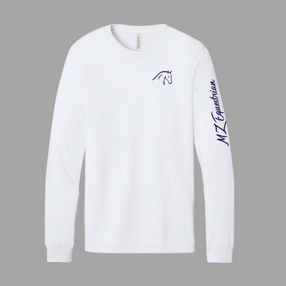 MZE BELLA+CANVAS® Unisex Garment-Dyed Long Sleeve Tee