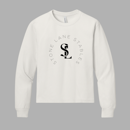 Stone Lane BELLA+CANVAS® Youth 6-Ounce Heavyweight Long Sleeve Tee