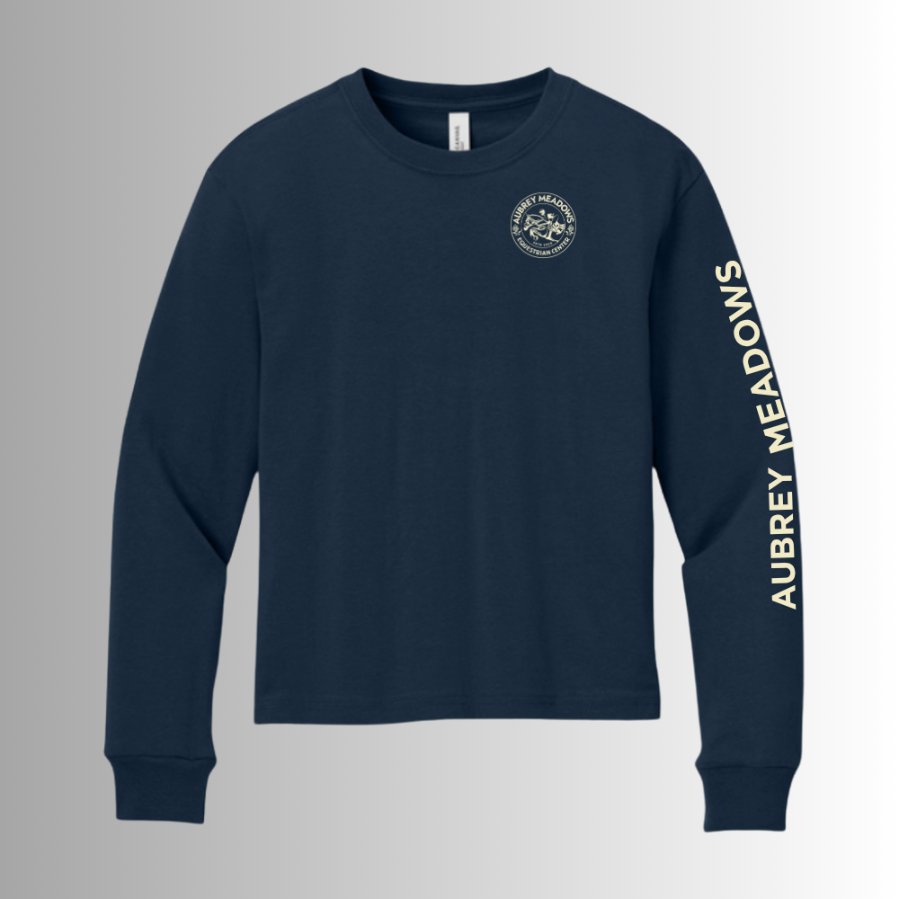 Aubrey Meadows BELLA+CANVAS® Youth 6-Ounce Heavyweight Long Sleeve Tee
